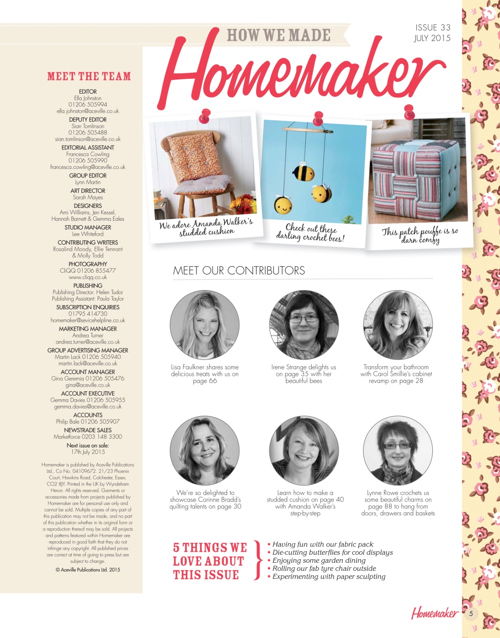 Homemaker Preview Pages