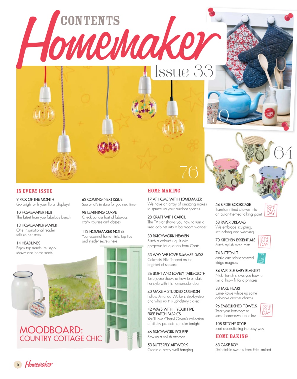 Homemaker Preview Pages