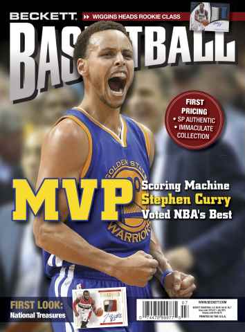 Beckett Basketball Magazine issue July 2015