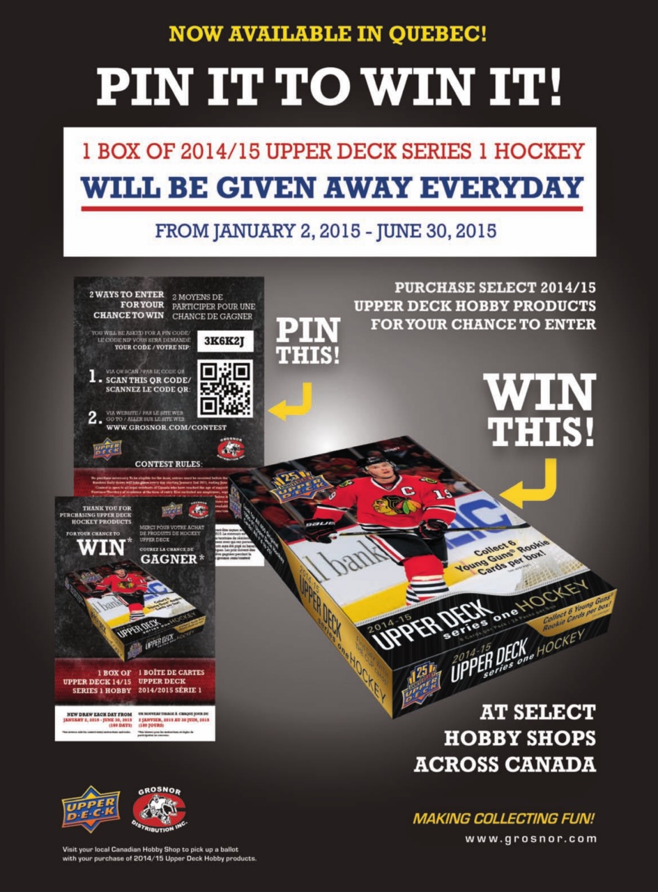 Beckett Hockey Magazine Preview Pages