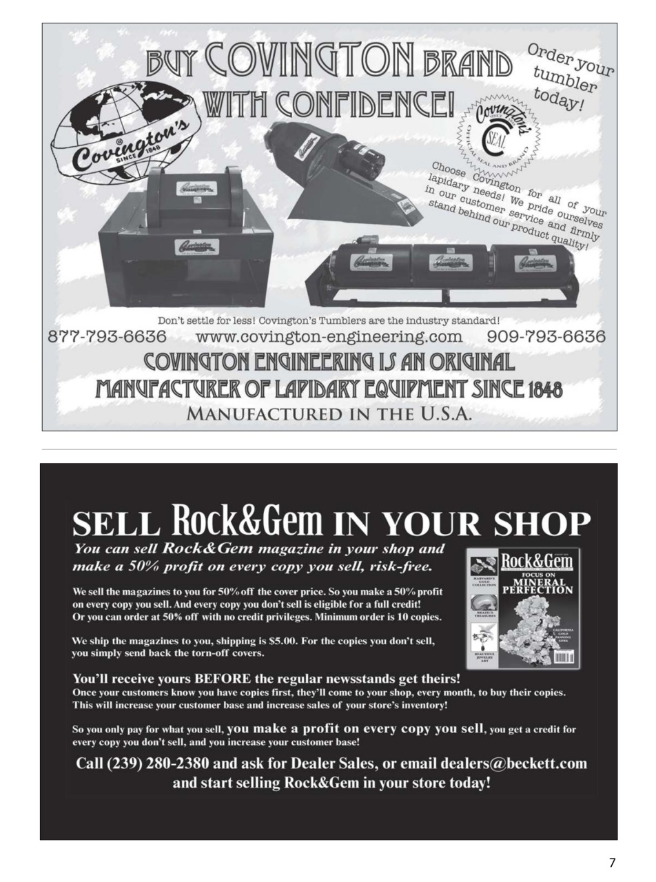 Rock&Gem Magazine Preview Pages