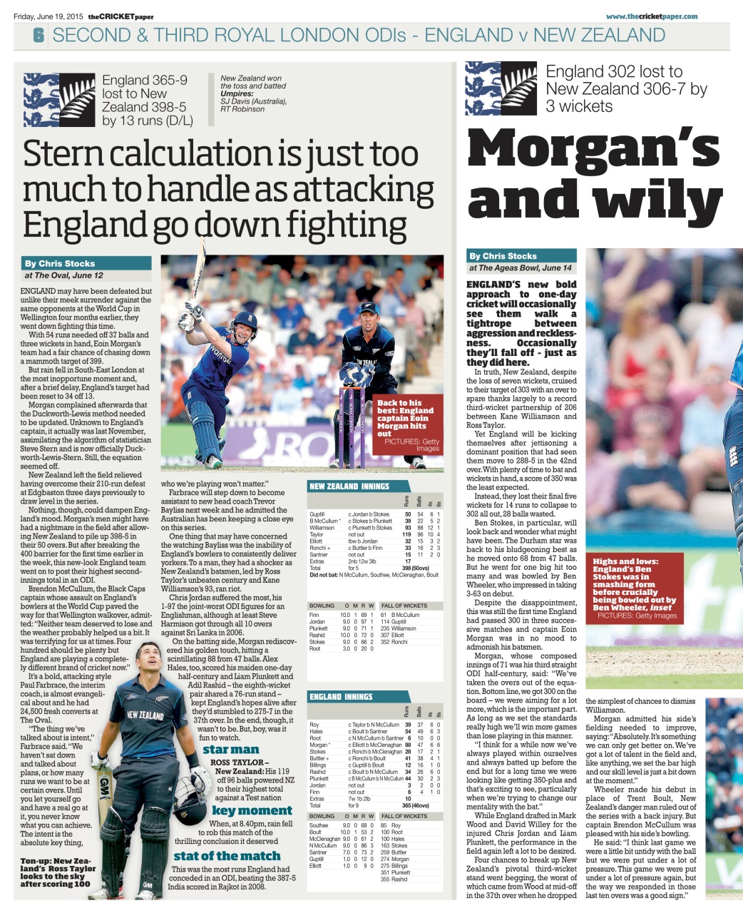 The Cricket Paper Preview Pages