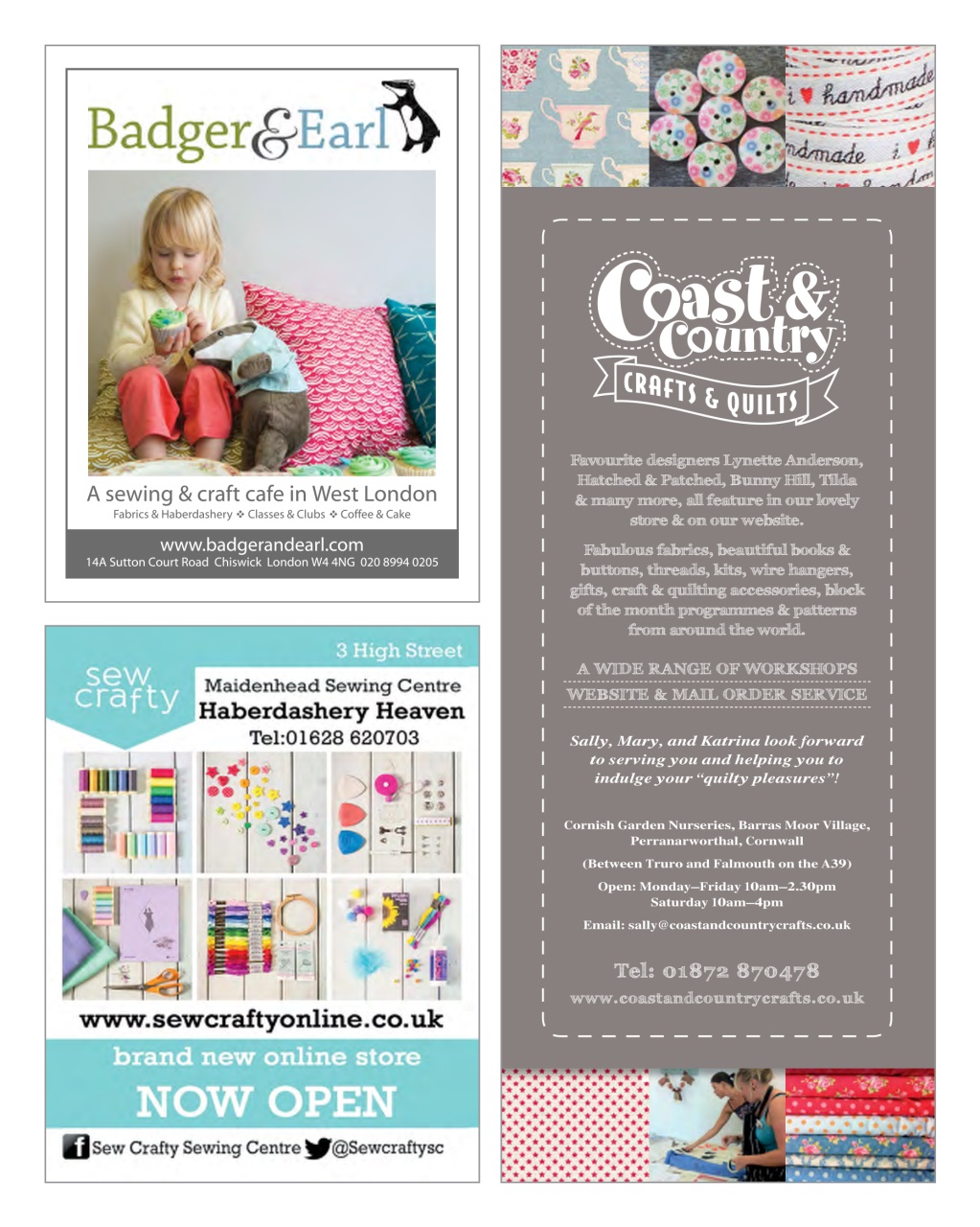 Pretty Patches Magazine Preview Pages