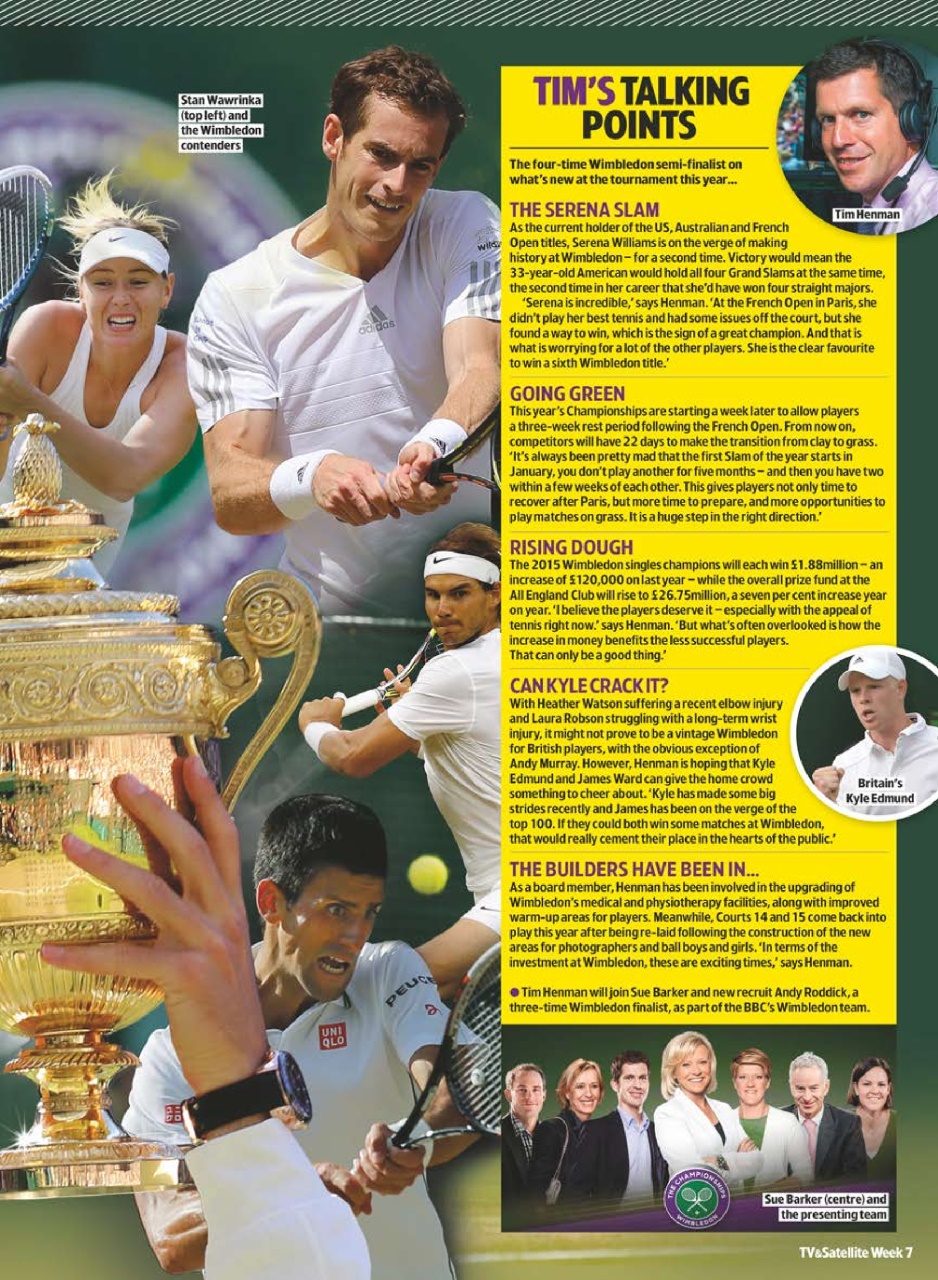 TV & Satellite Week Preview Pages