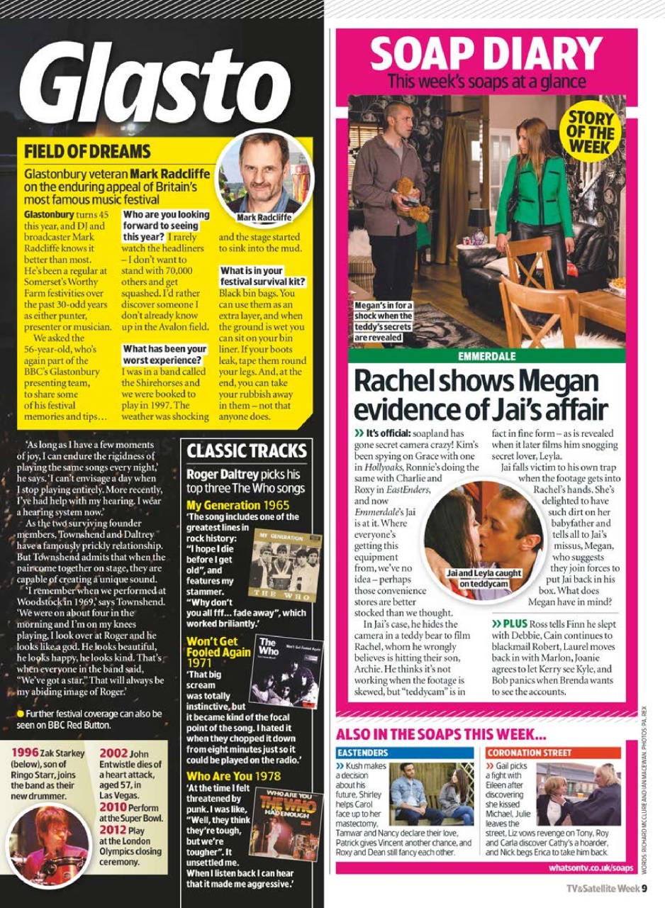 TV & Satellite Week Preview Pages