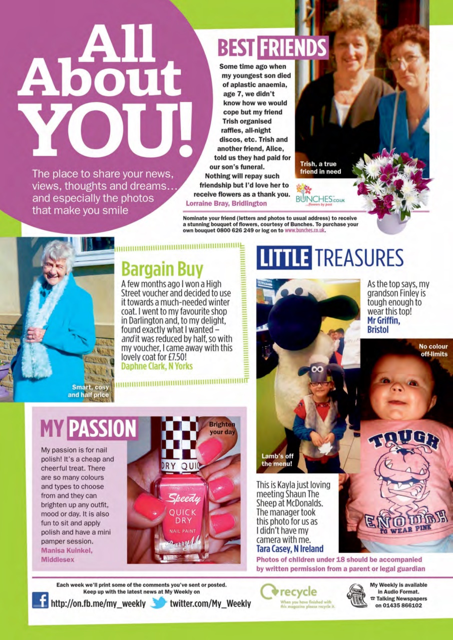 My Weekly Preview Pages