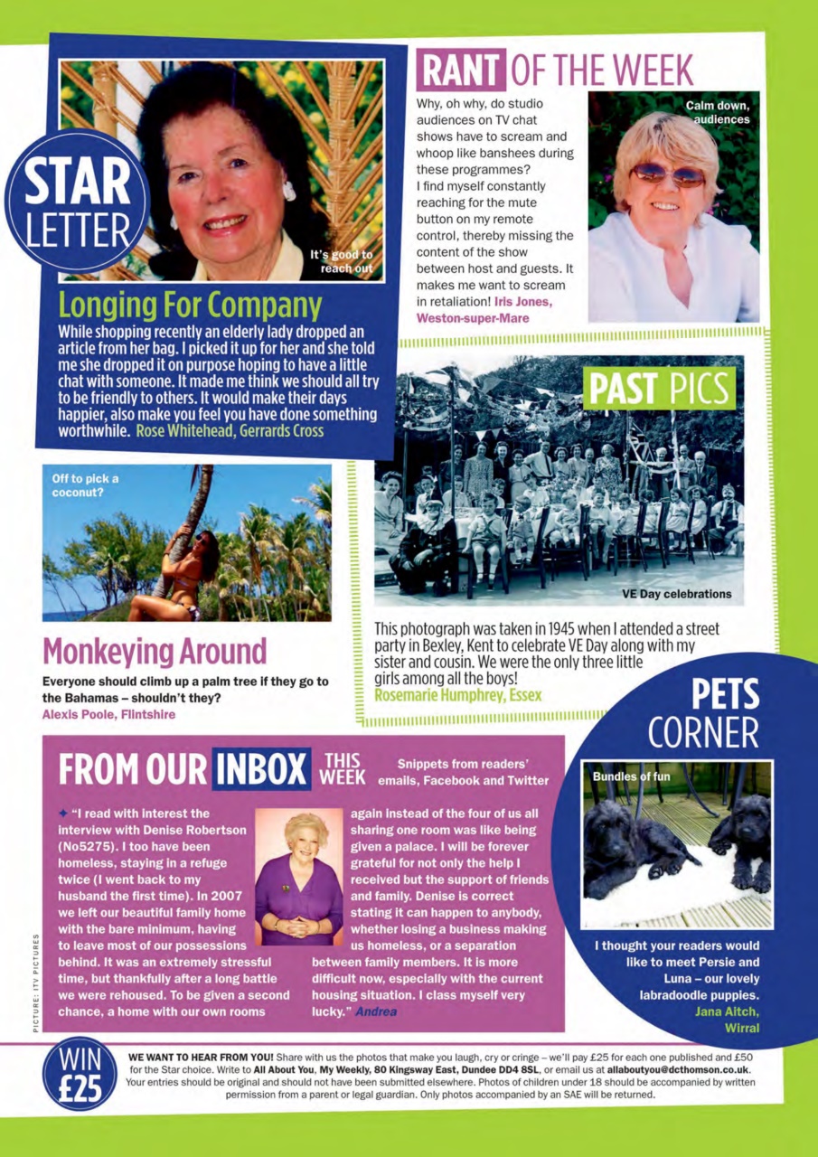 My Weekly Preview Pages