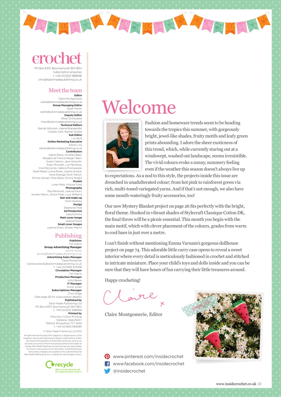 Inside Crochet Preview Pages