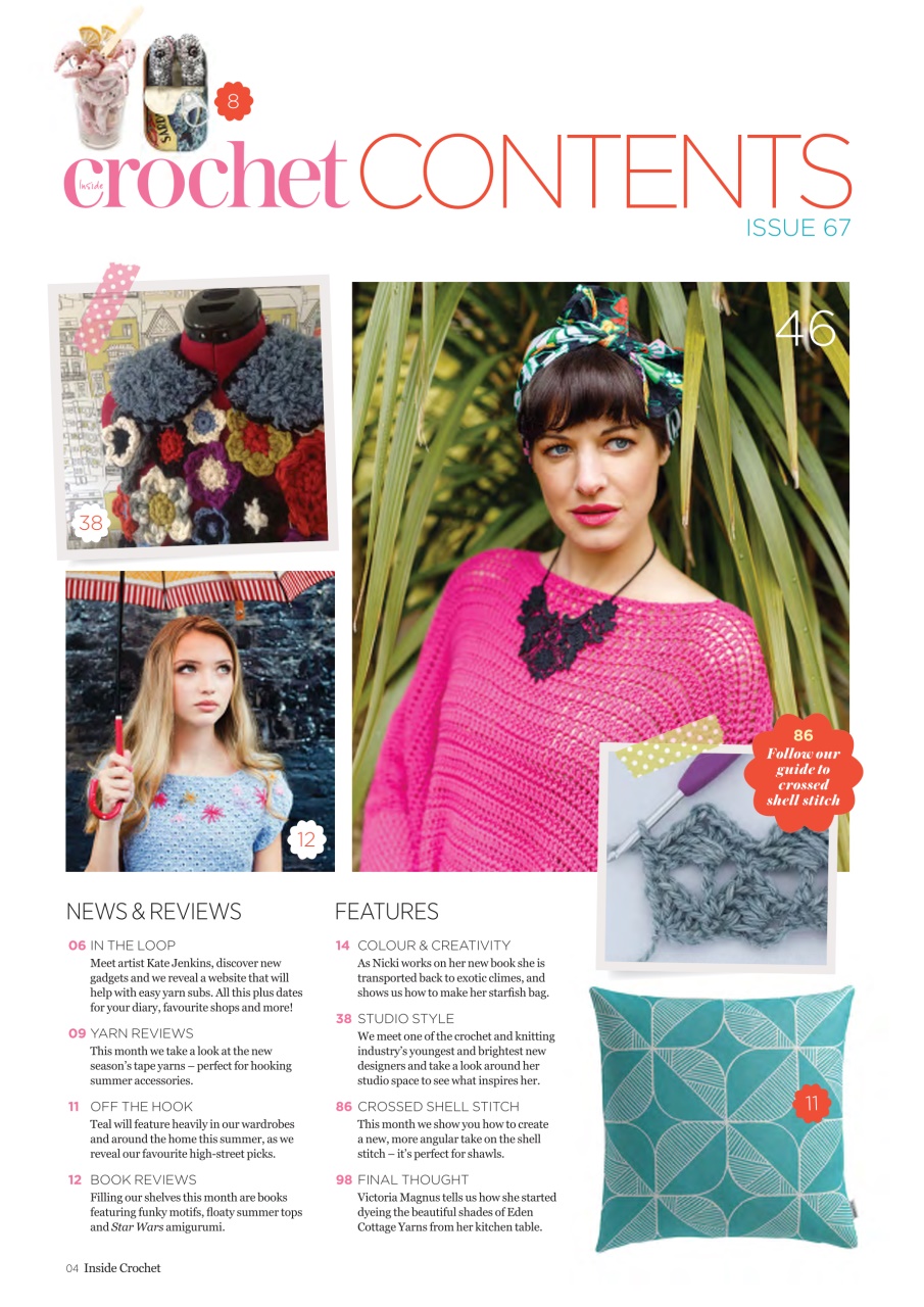 Inside Crochet Preview Pages