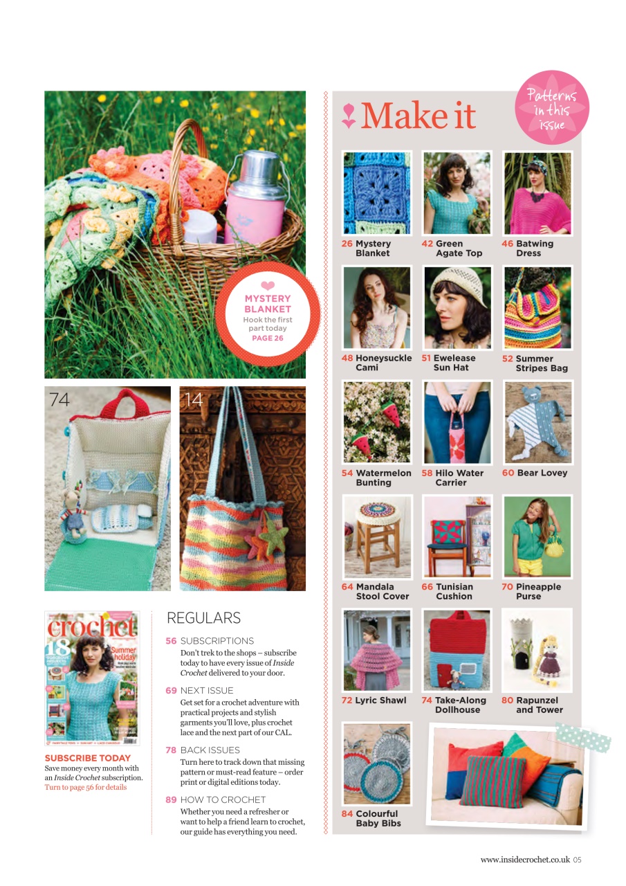 Inside Crochet Preview Pages