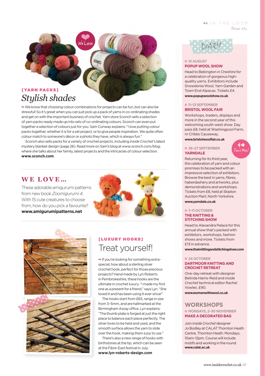 Inside Crochet Preview Pages