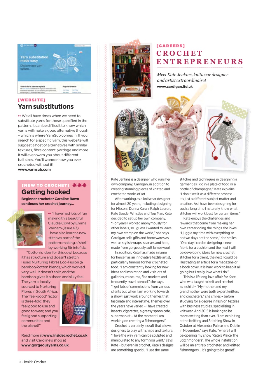 Inside Crochet Preview Pages