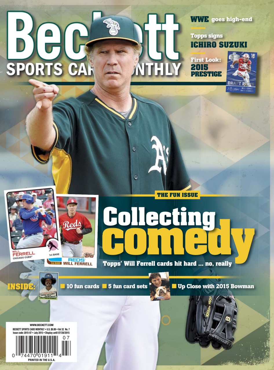 Sports Card Monthly Magazine Preview Pages