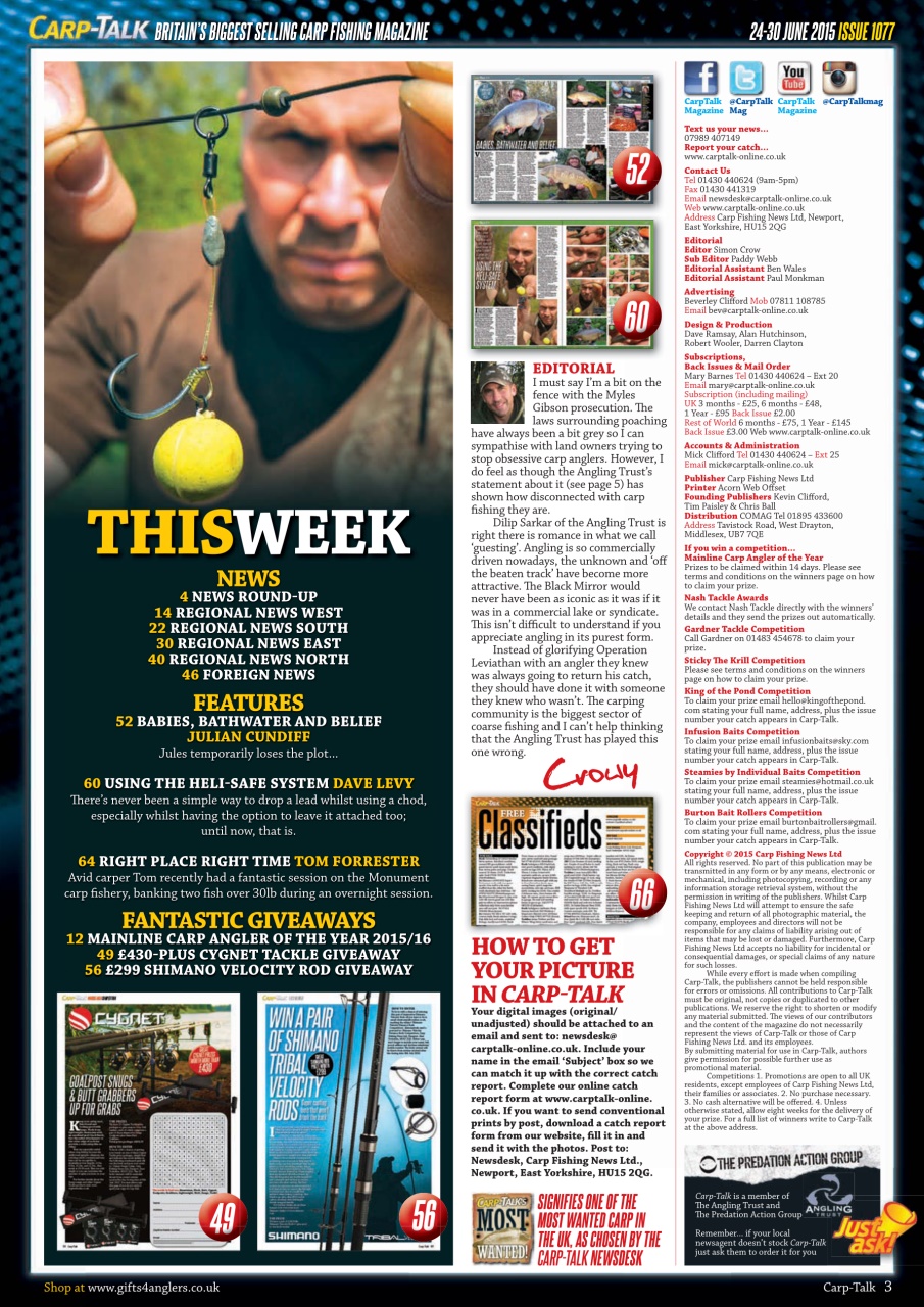 Carp-Talk Preview Pages