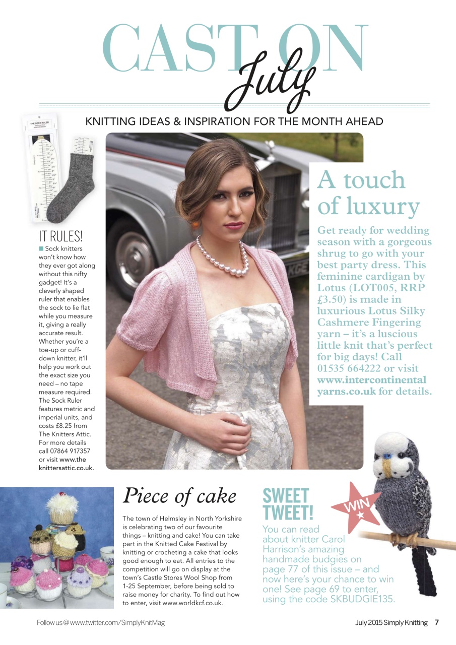 Simply Knitting Preview Pages