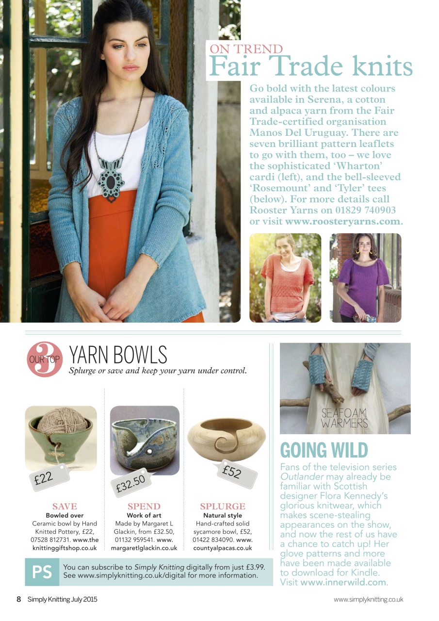 Simply Knitting Preview Pages