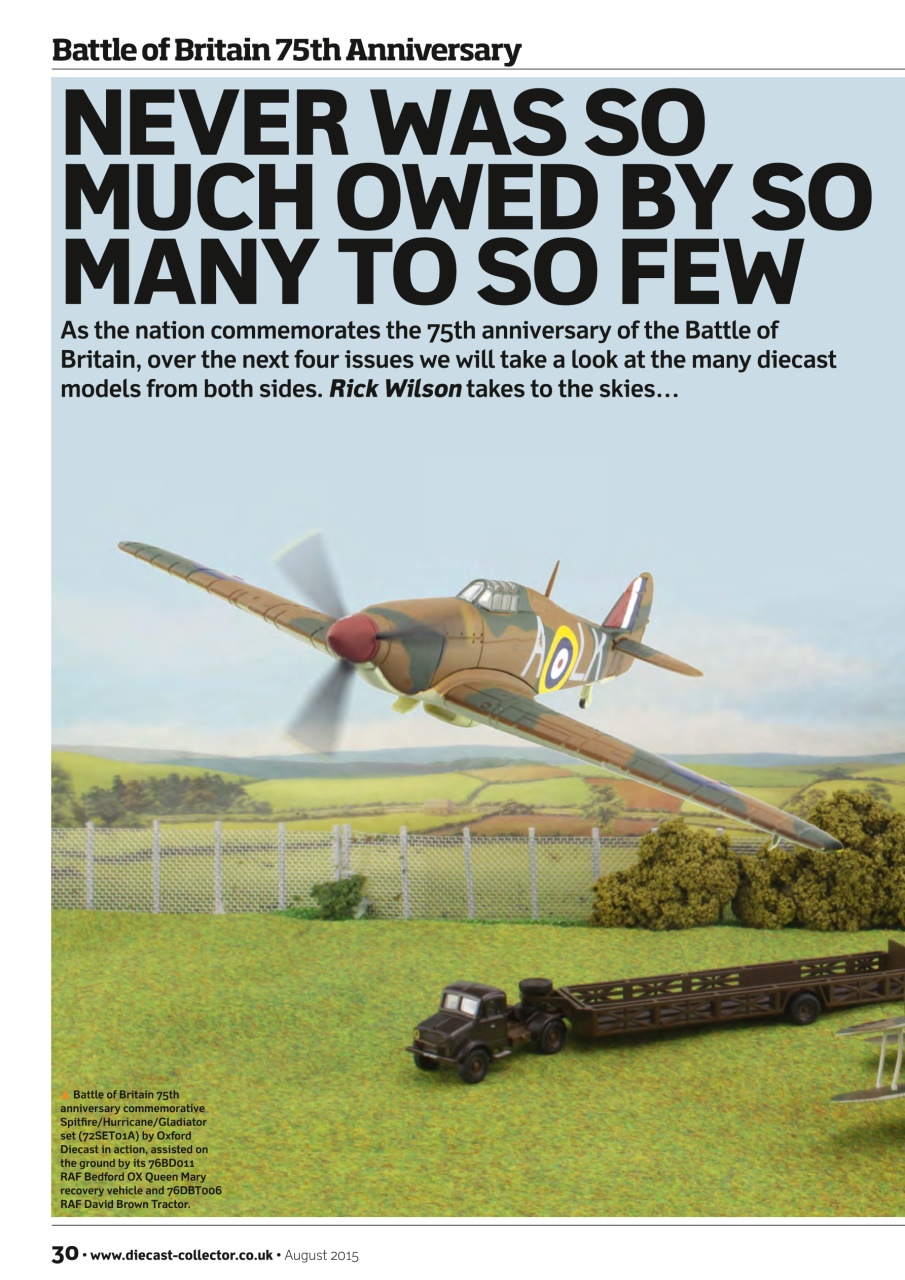 Diecast Collector Preview Pages