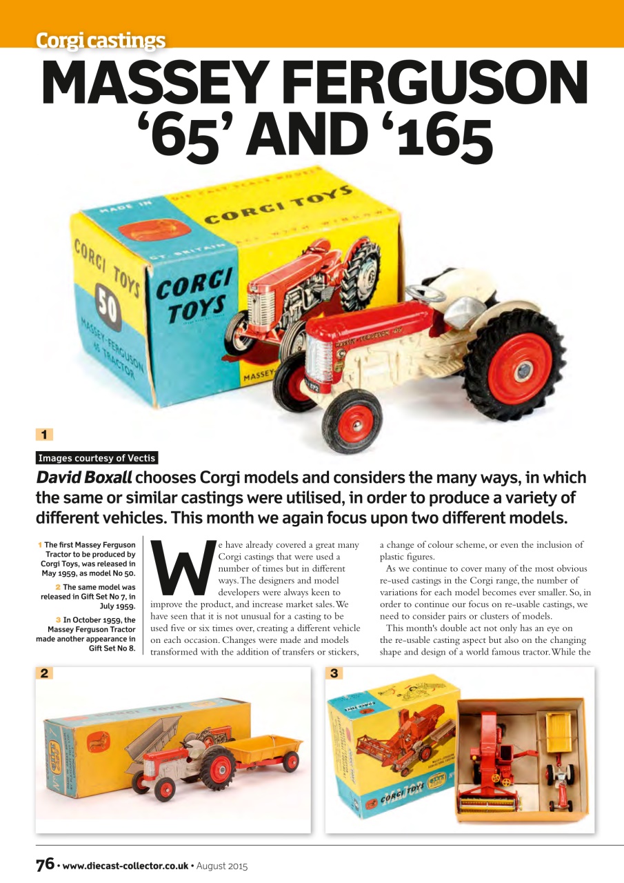 Diecast Collector Preview Pages