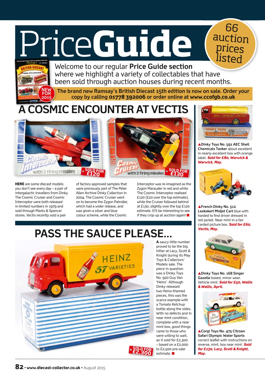 Diecast Collector Preview Pages