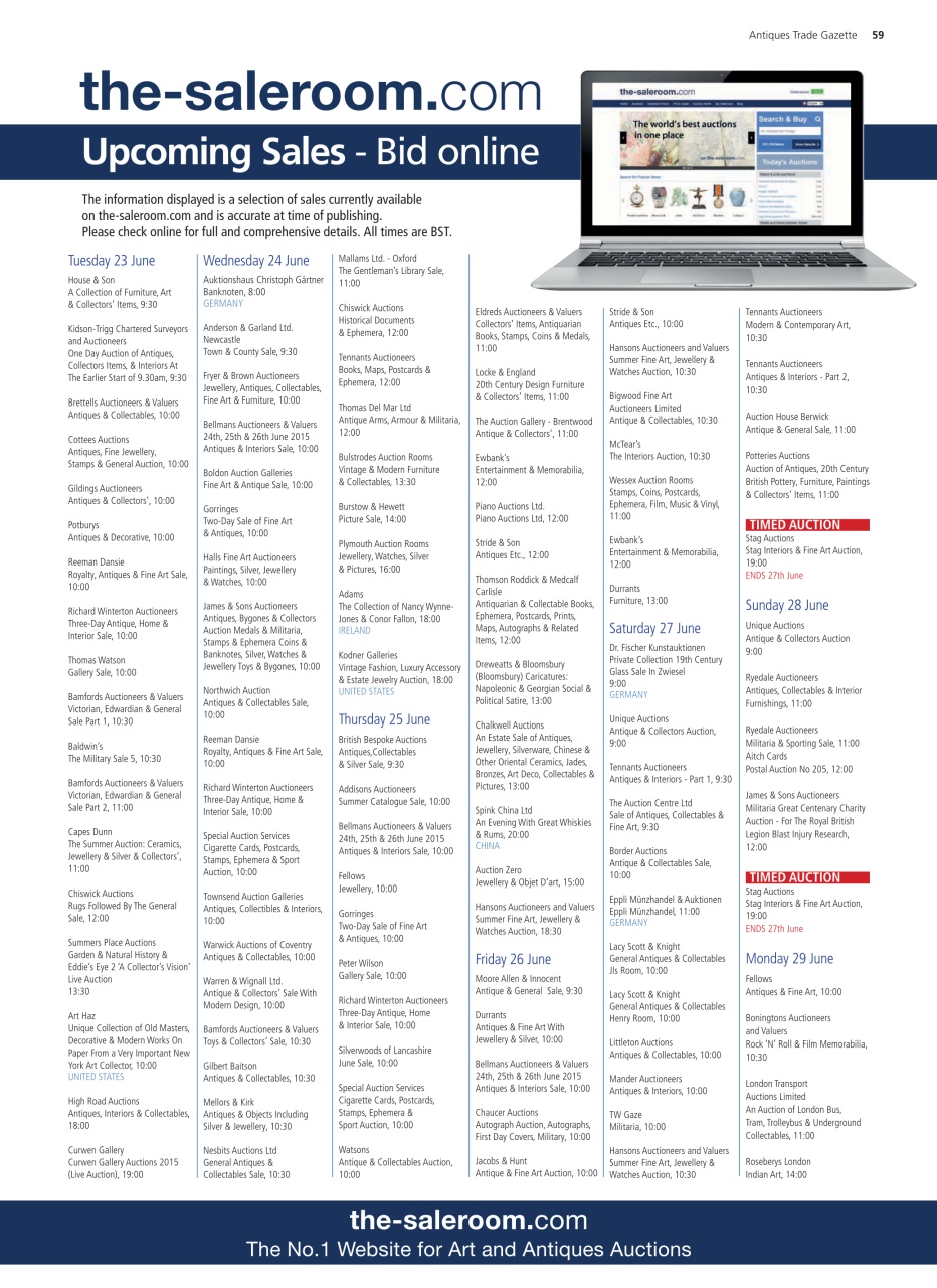 Antiques Trade Gazette Preview Pages
