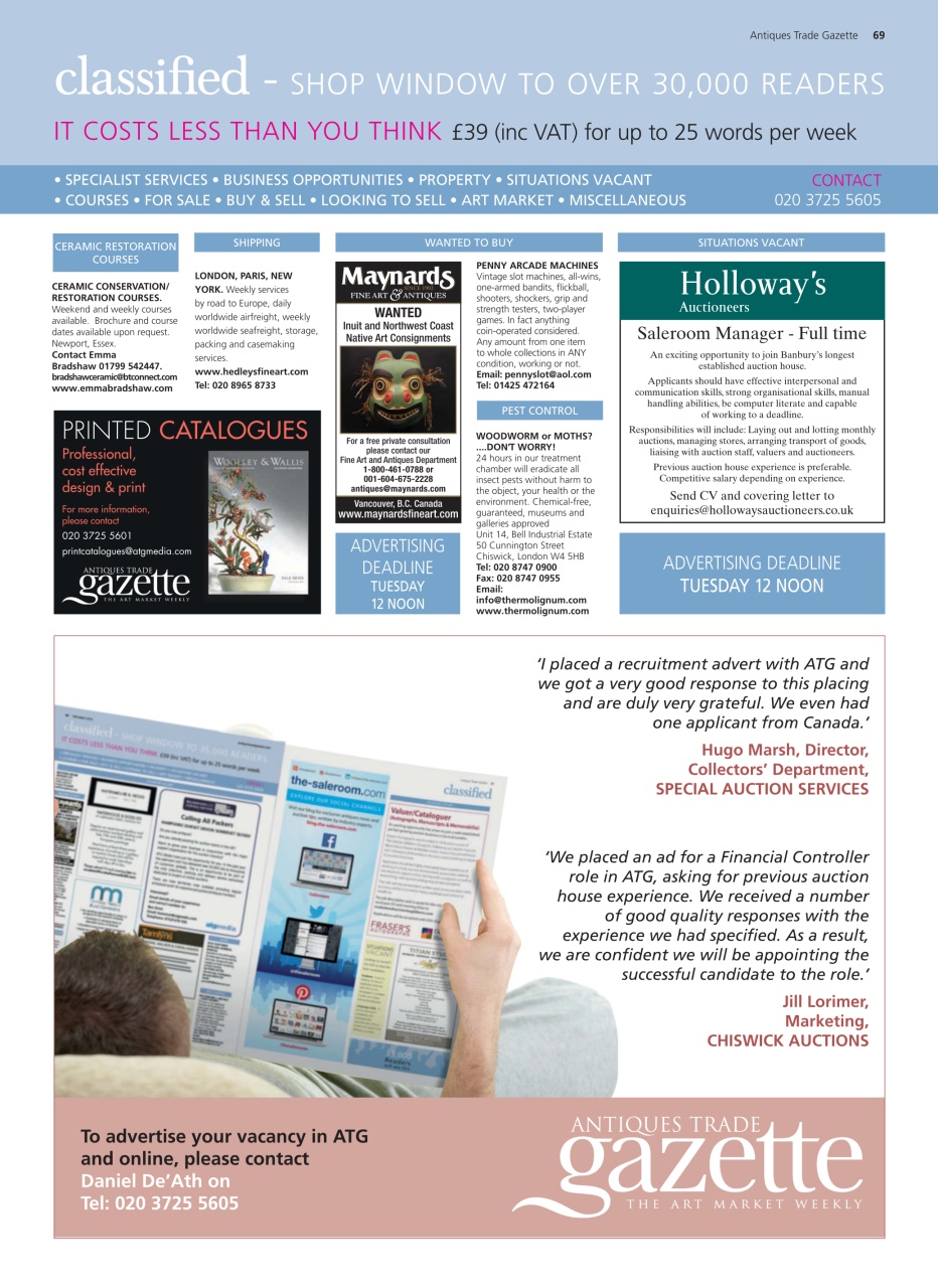 Antiques Trade Gazette Preview Pages
