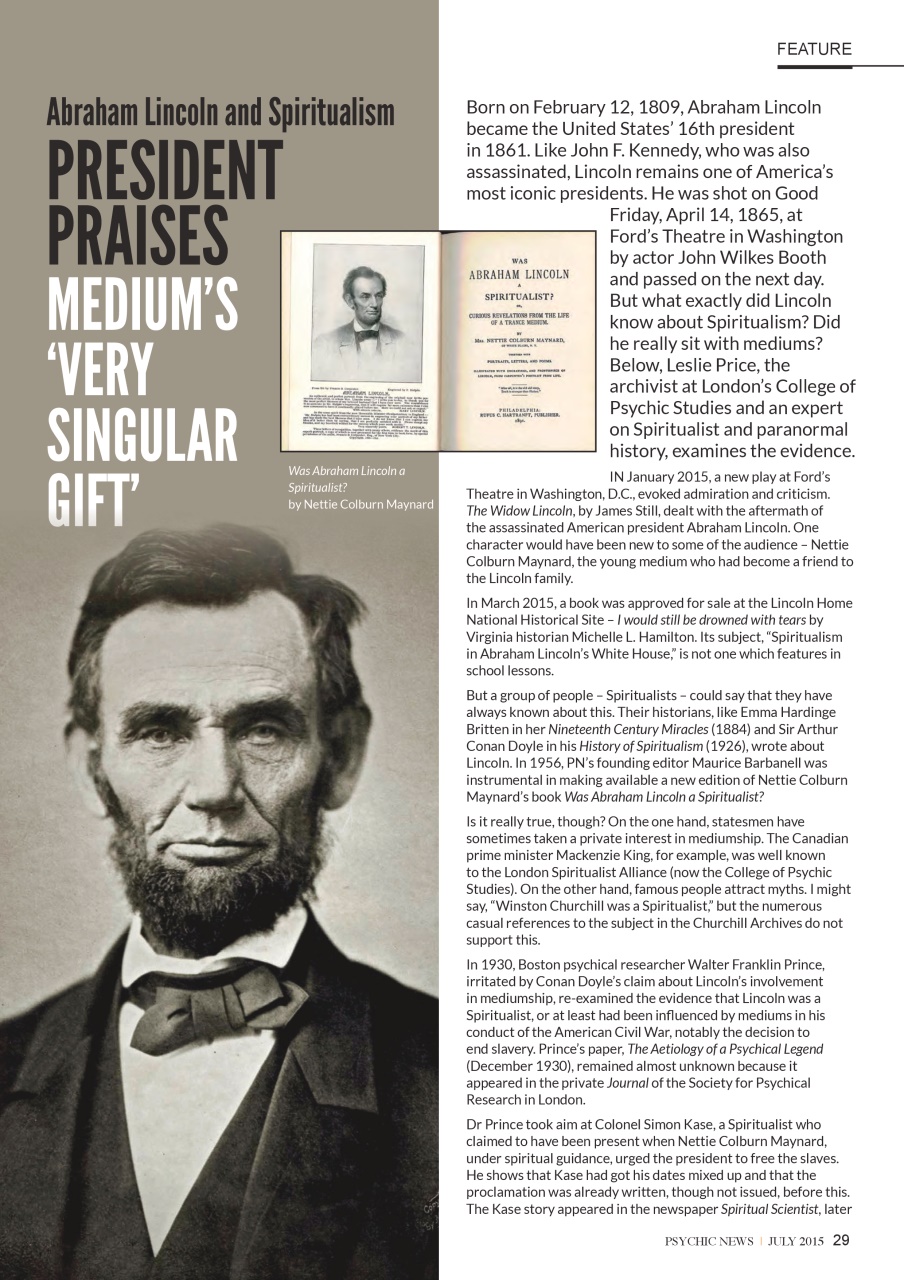 Psychic News Preview Pages