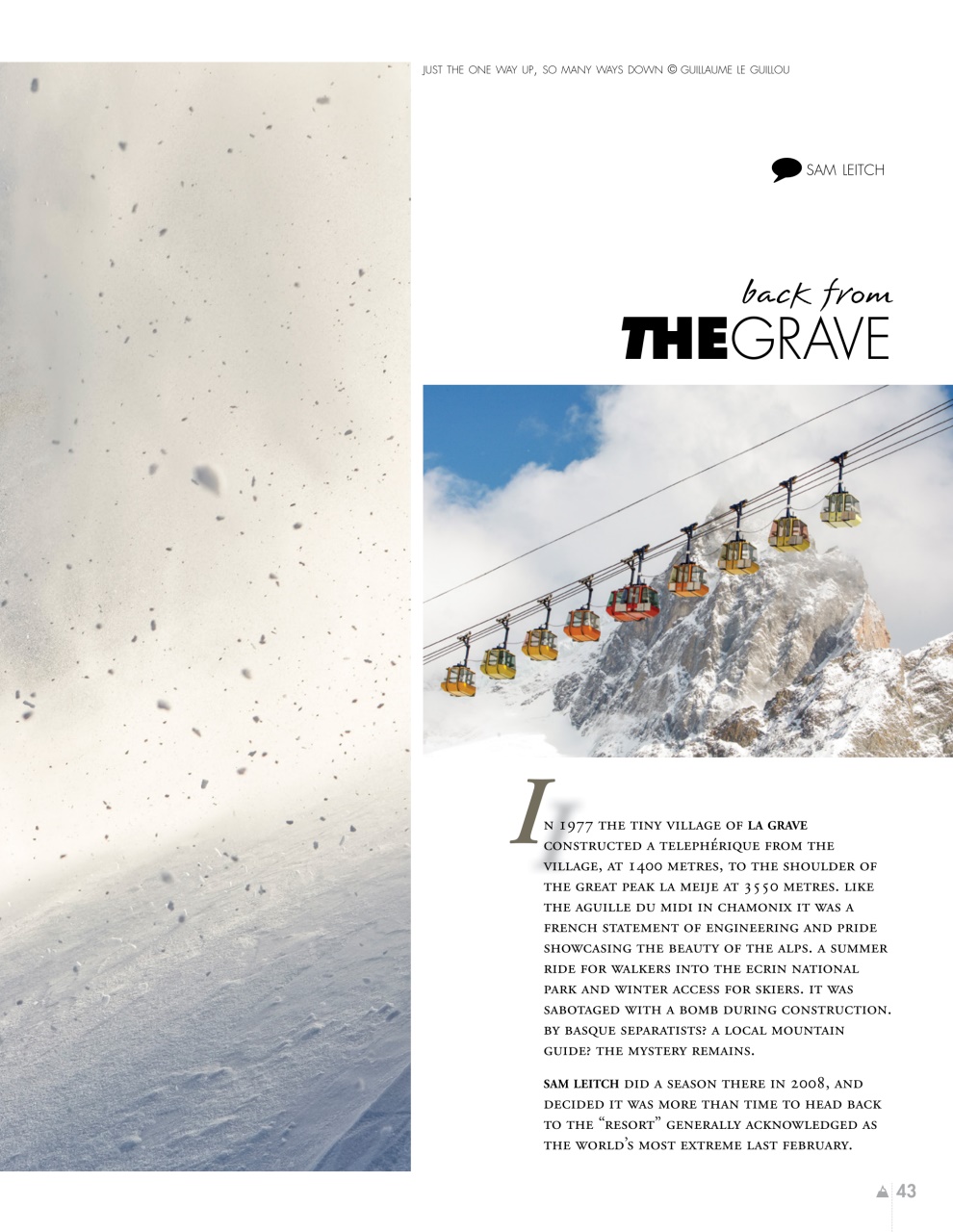 Snow Action Preview Pages