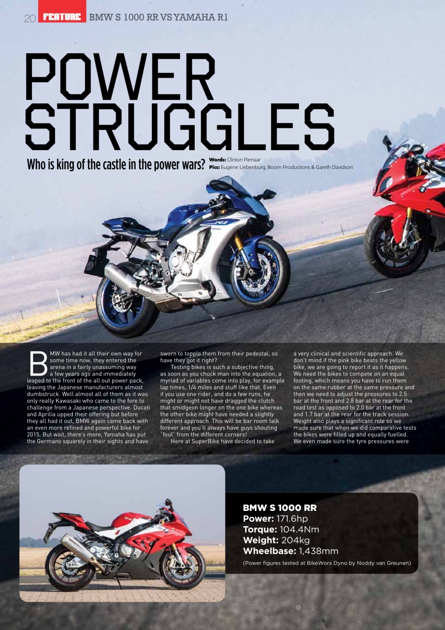 SuperBike South Africa Preview Pages