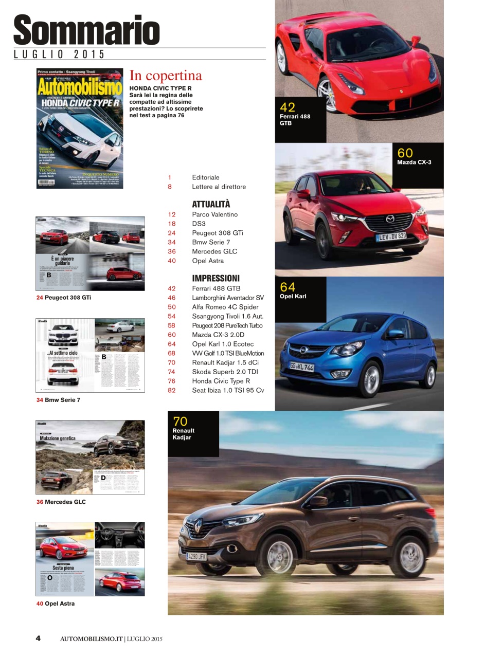 Automobilismo Preview Pages