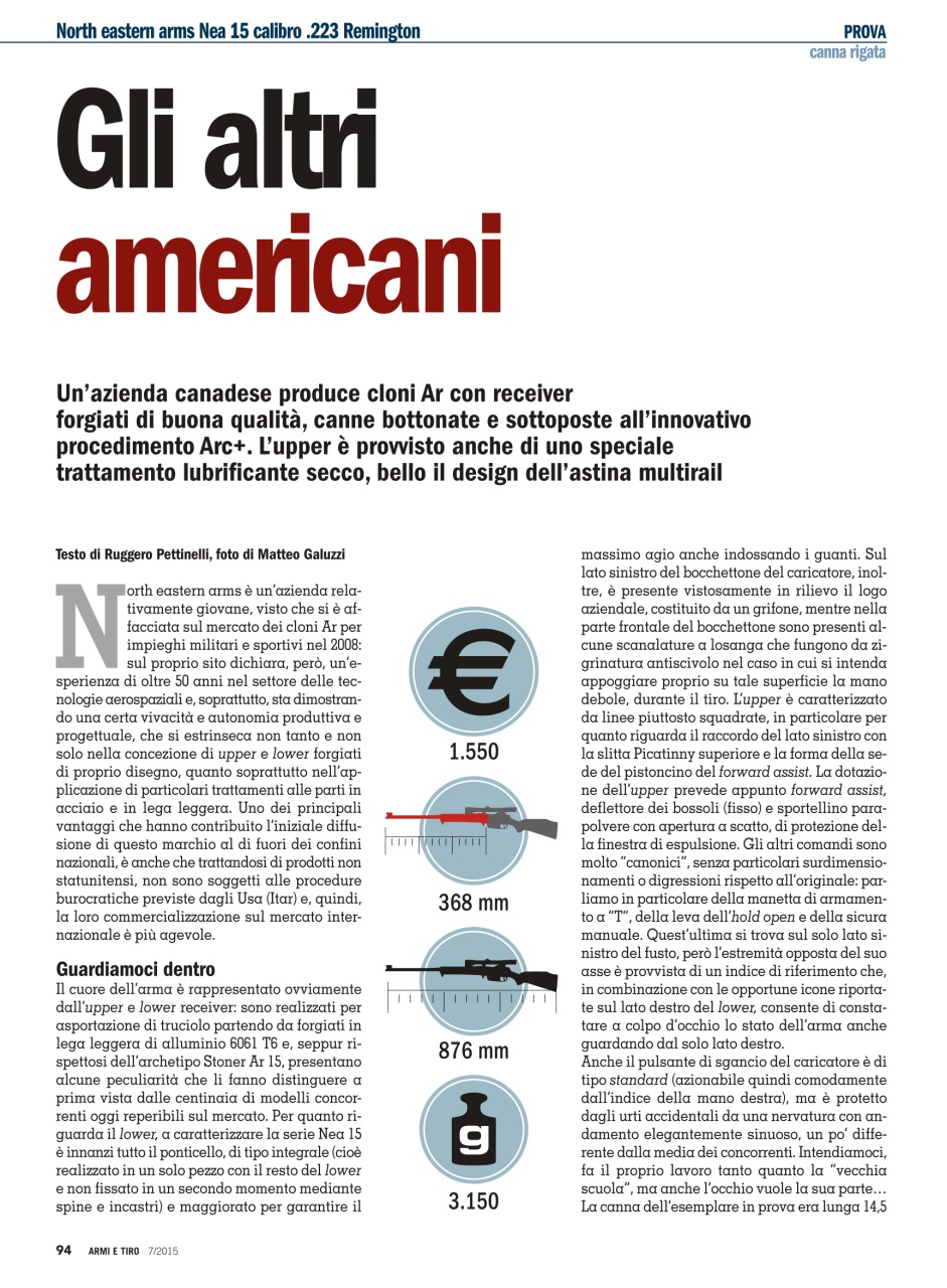 Armi E Tiro Preview Pages