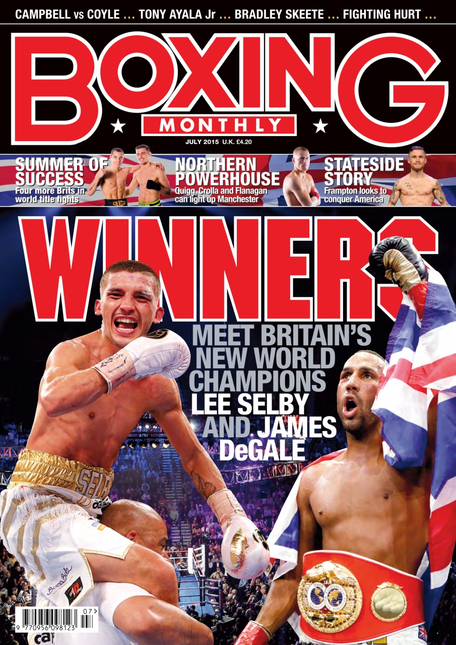 Boxing Monthly Preview Pages