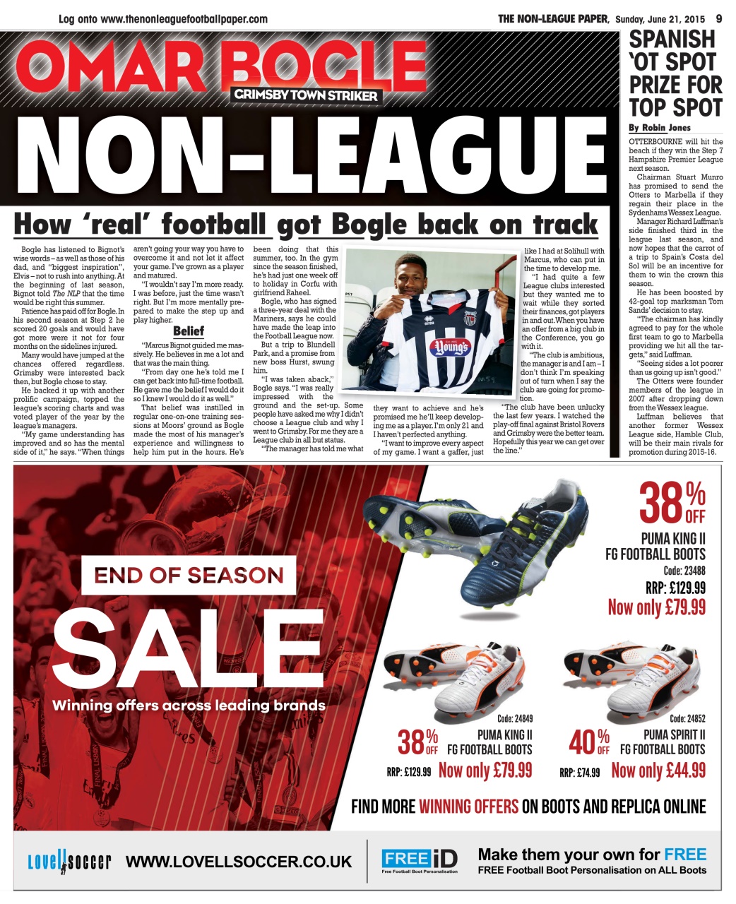 The Non-League Football Paper Preview Pages