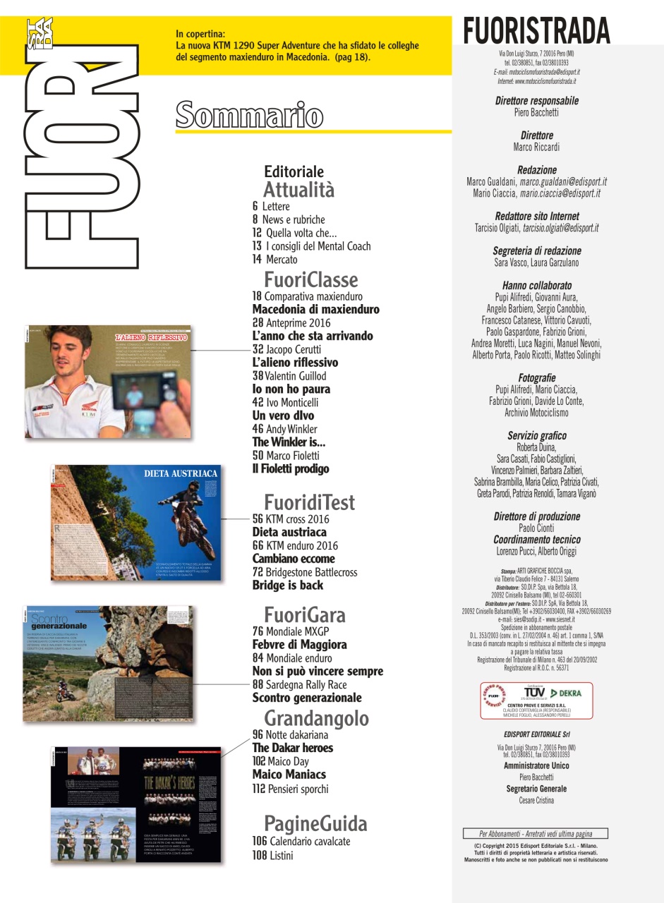 Motociclismo Fuoristrada Preview Pages