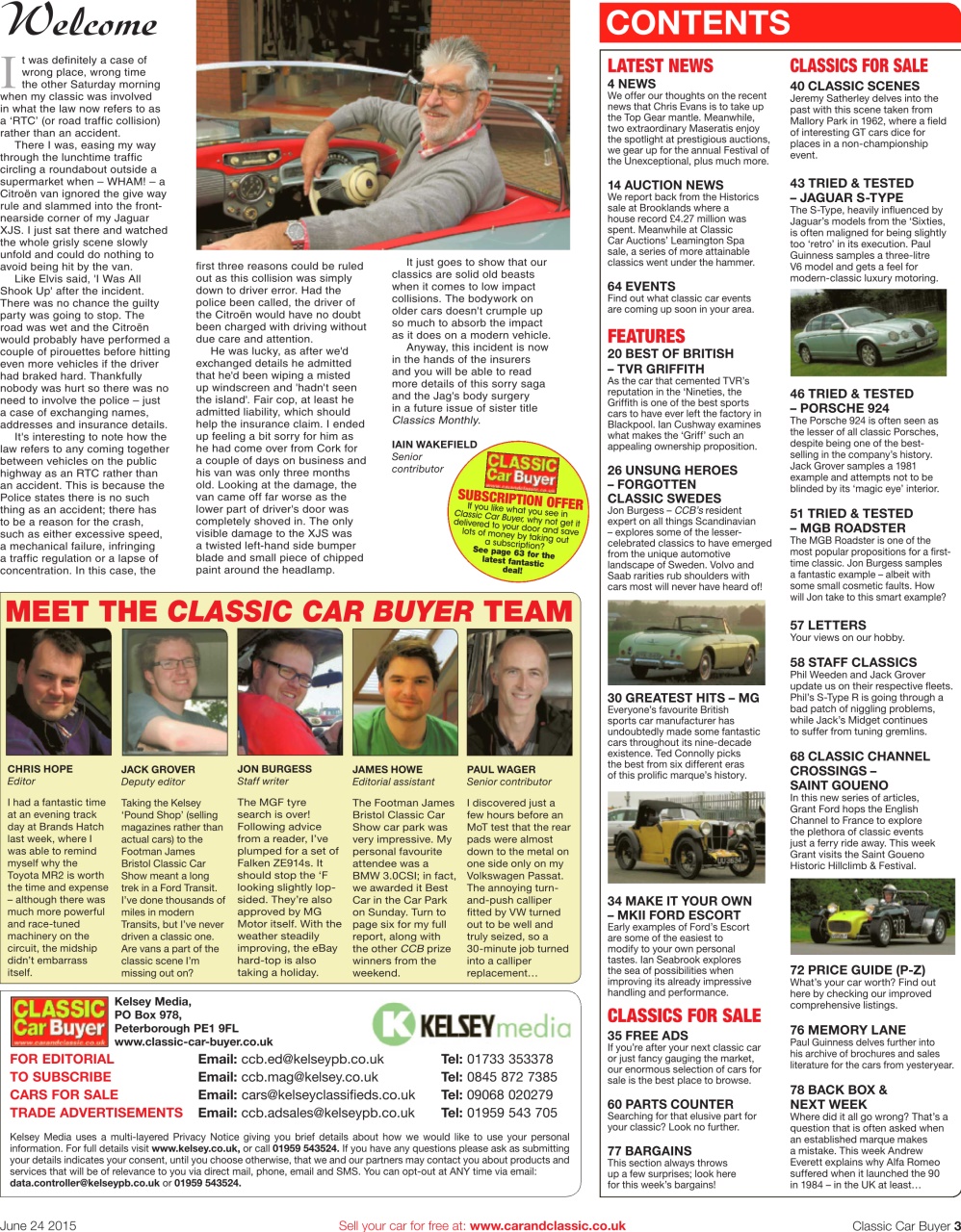 Classic Car Buyer Preview Pages