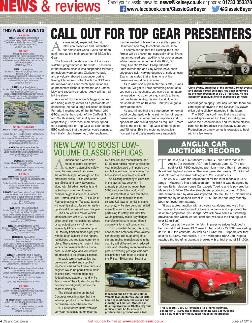 Classic Car Buyer Preview Pages