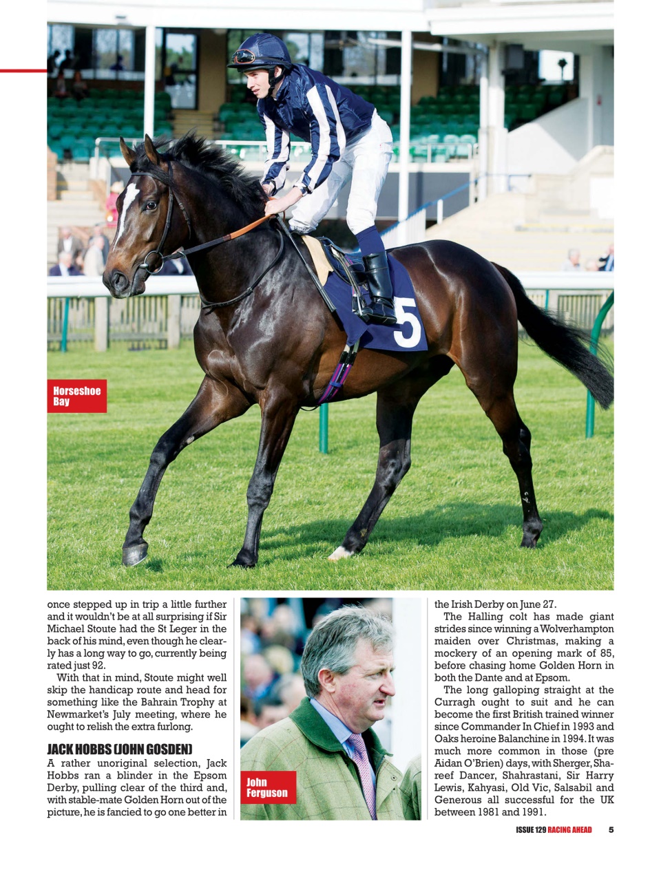 Racing Ahead Preview Pages