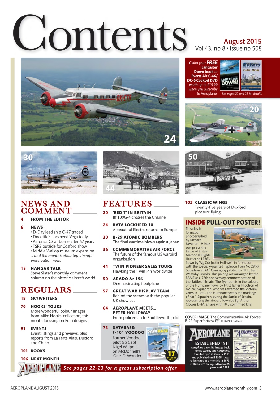 Aeroplane Preview Pages