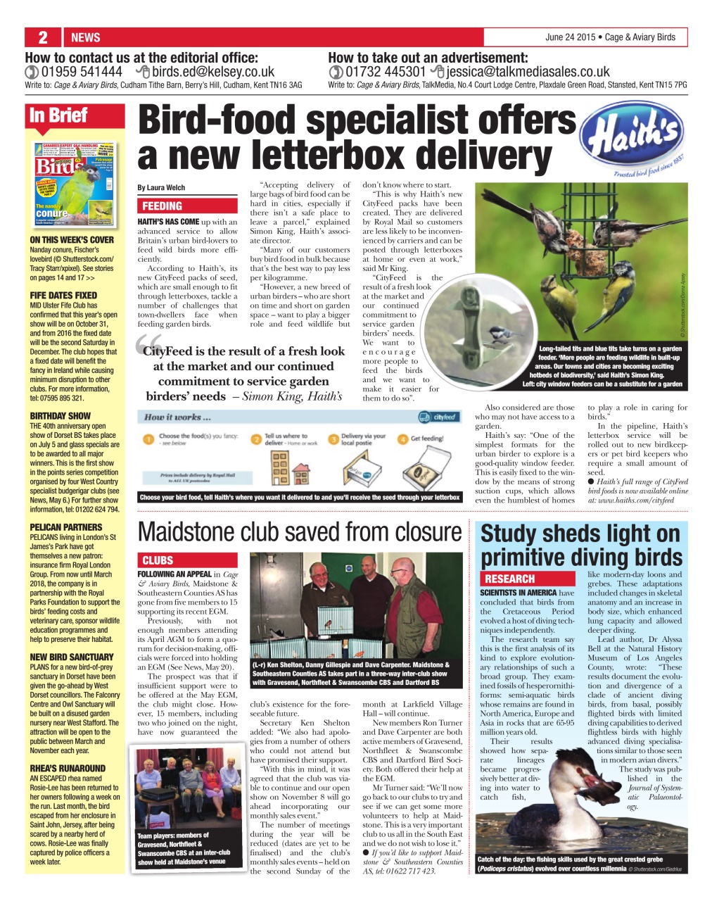 Cage & Aviary Birds Preview Pages