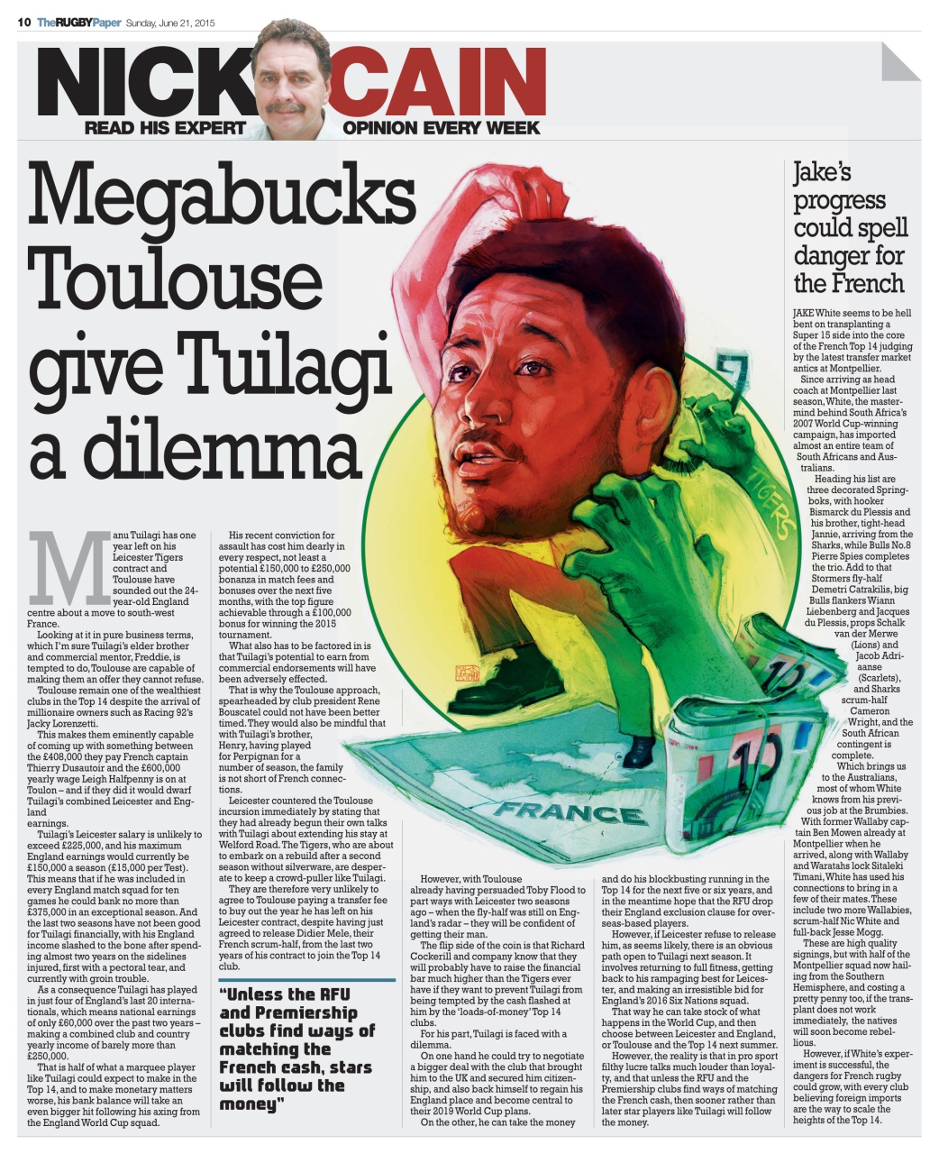 The Rugby Paper Preview Pages