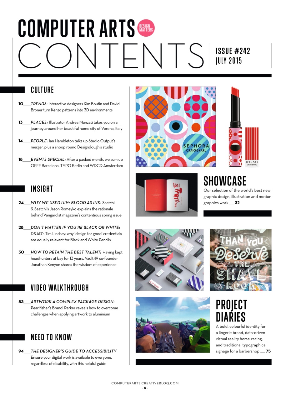 Computer Arts Preview Pages