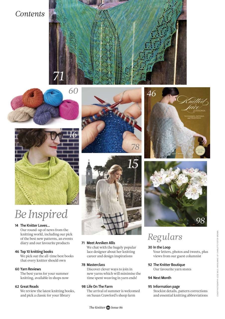 The Knitter Preview Pages