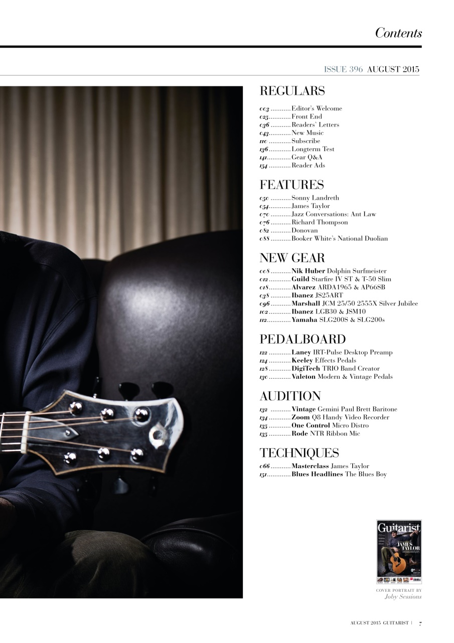 Guitarist Preview Pages