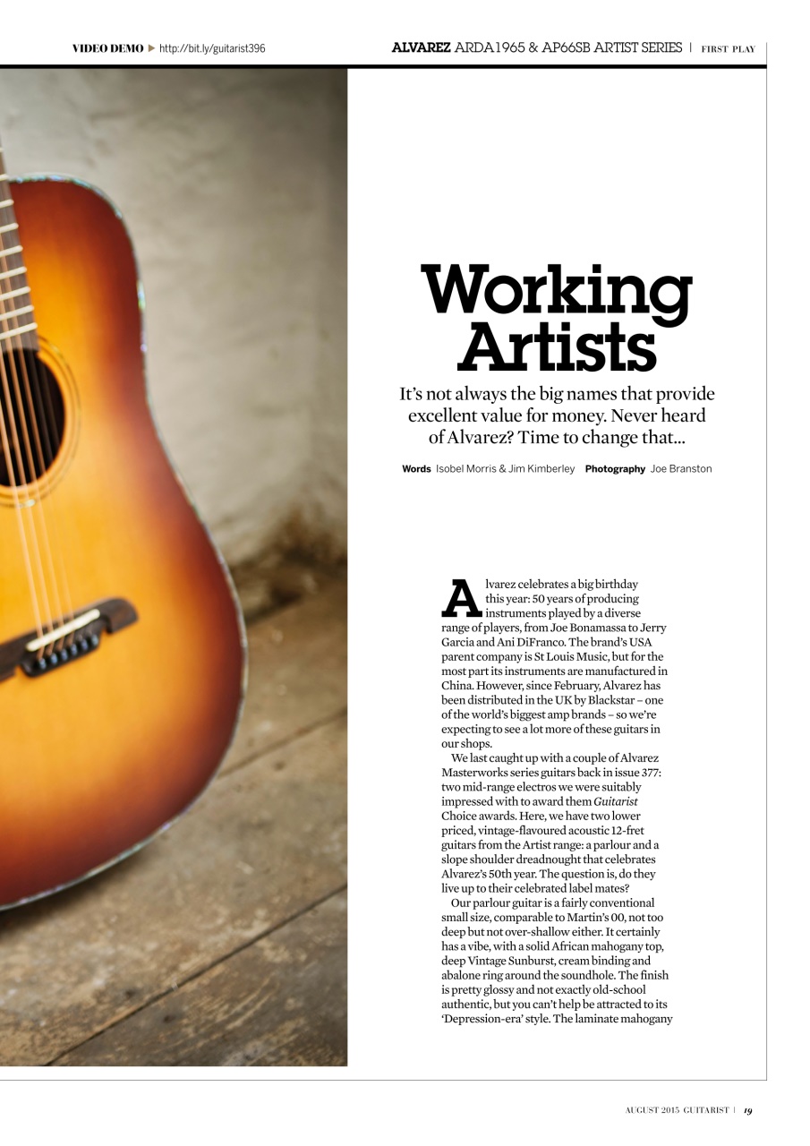 Guitarist Preview Pages