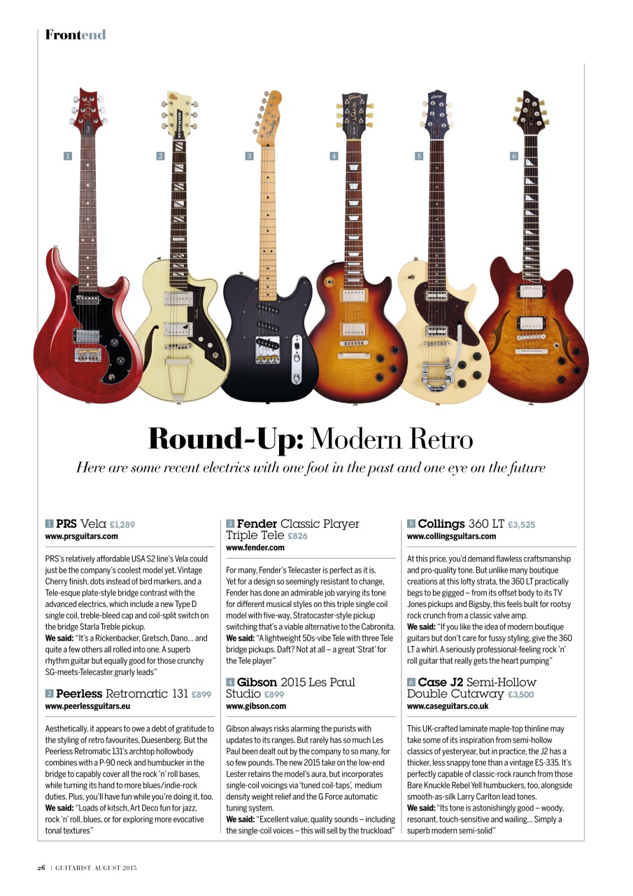 Guitarist Preview Pages