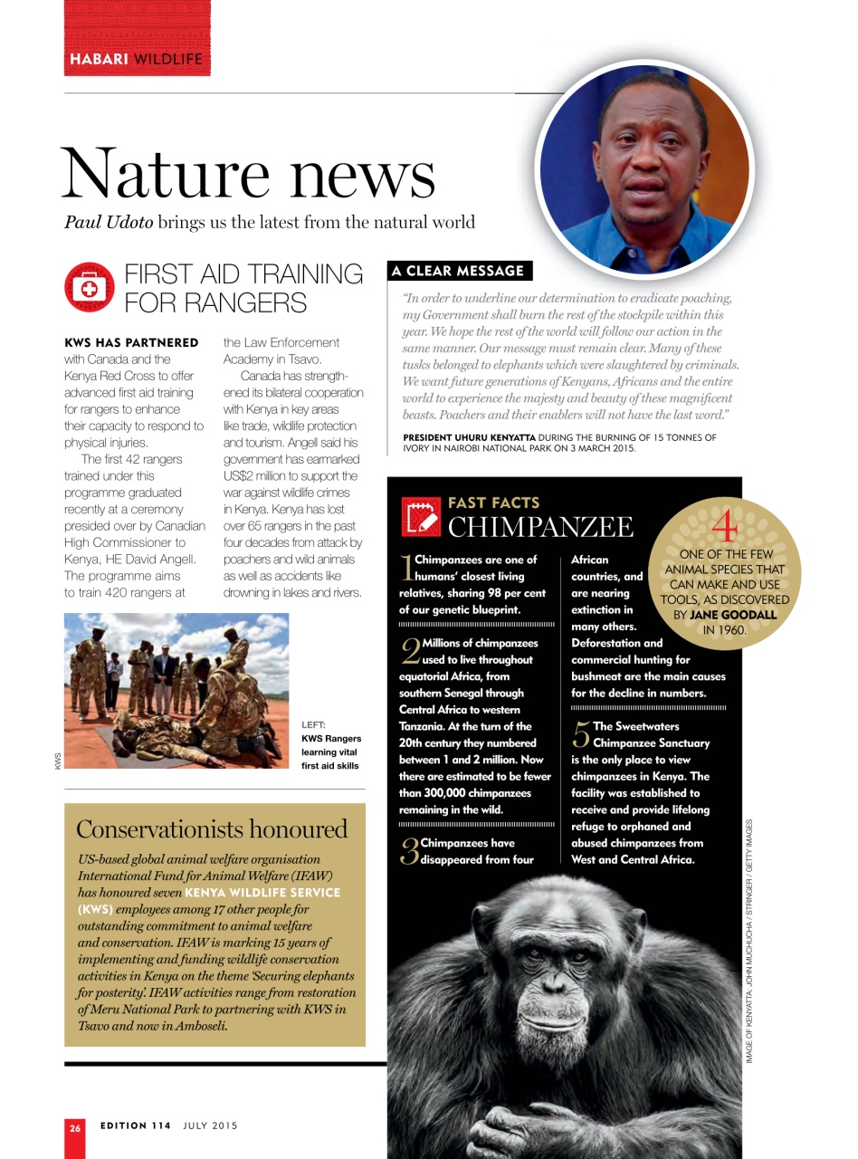 MSAFIRI – Kenya Airways Inflight Preview Pages