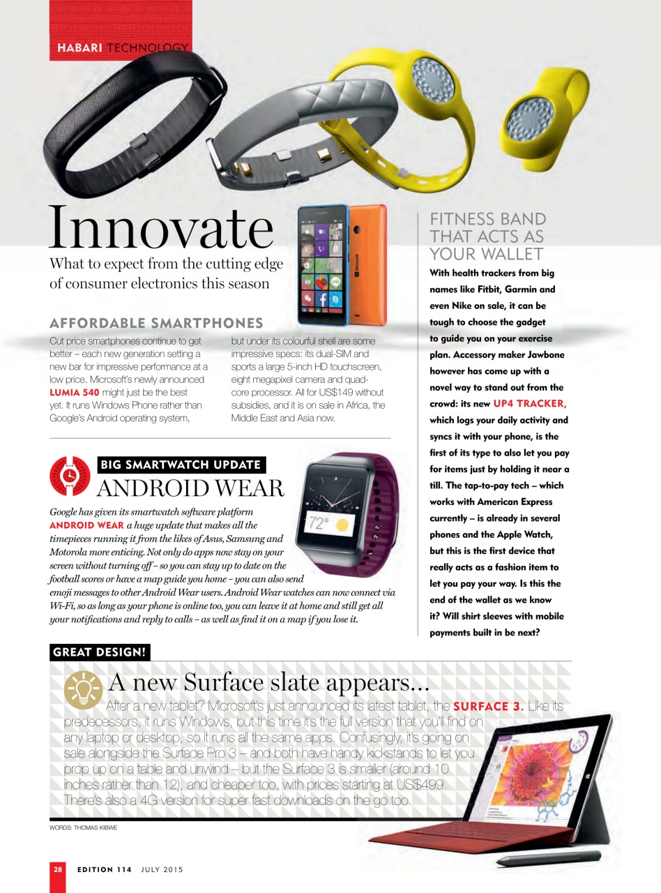 MSAFIRI – Kenya Airways Inflight Preview Pages