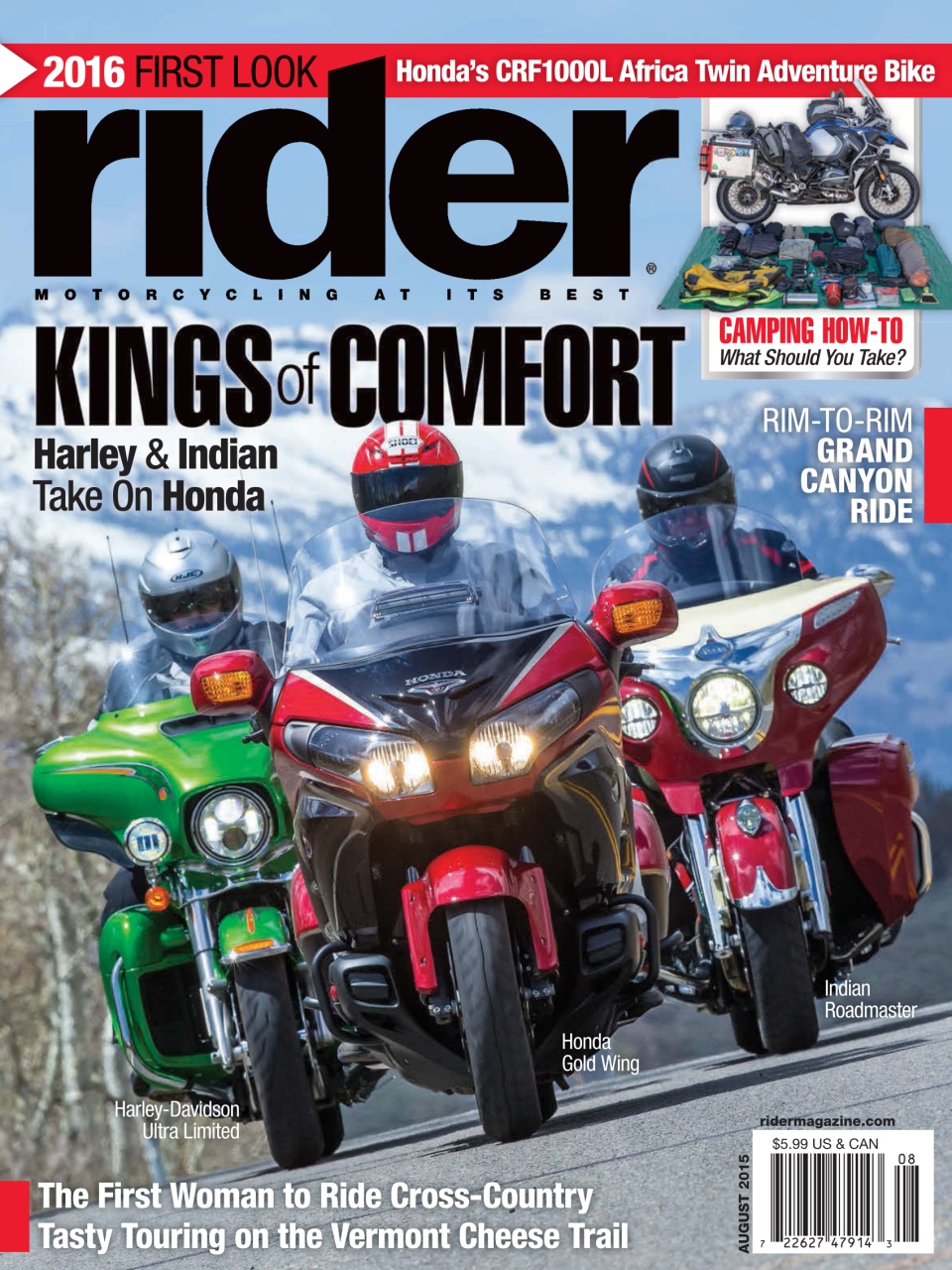 Rider Magazine Preview Pages