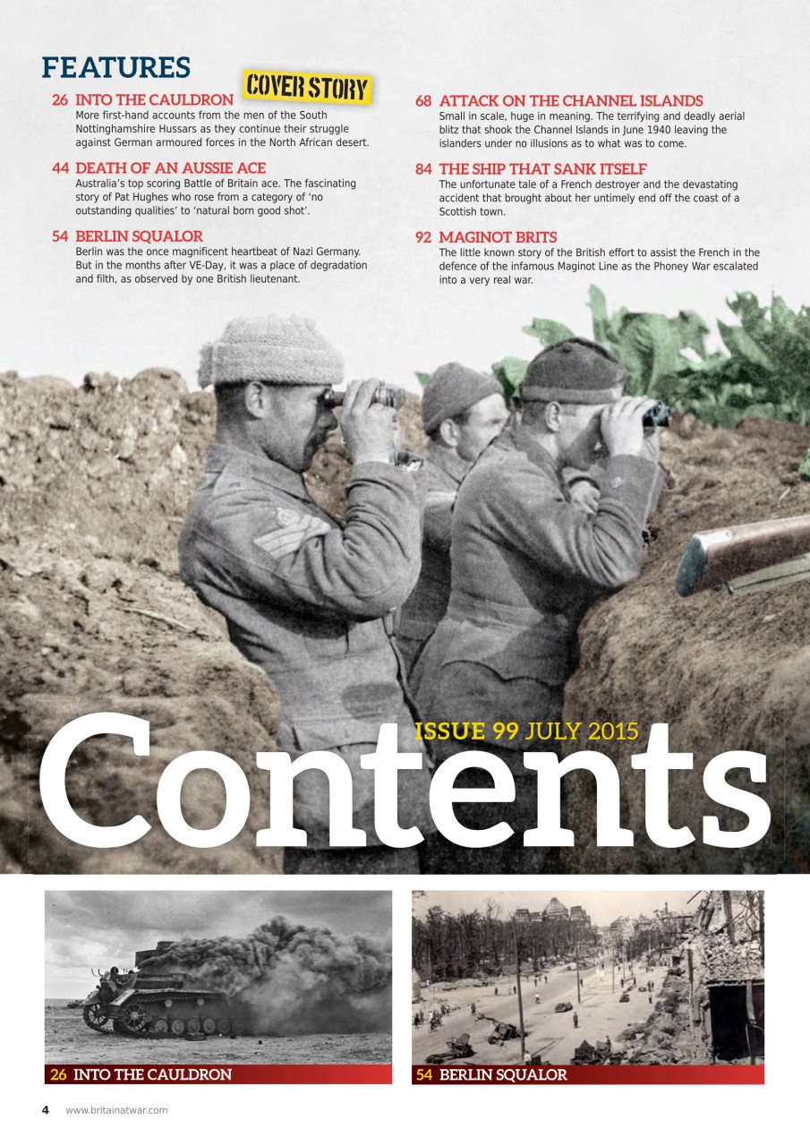Britain at War Magazine Preview Pages