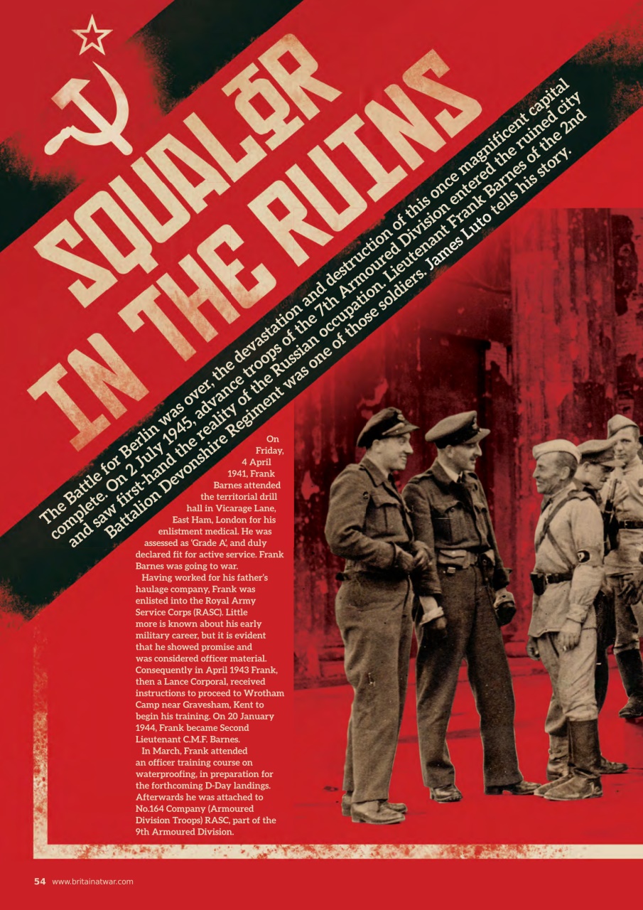 Britain at War Magazine Preview Pages
