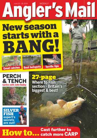 Anglers Mail issue 23rd June 2015